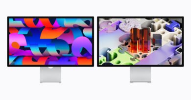 Apple Studio Display and Studio Display XDR side by side