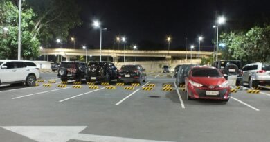 Airport parking lot for comparing airport parking with rideshare costs