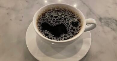 Cup of coffee on a cafe table for a daily coffee cost comparison
