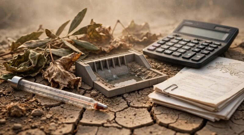 Europe extreme heat and rising economic costs from severe weather