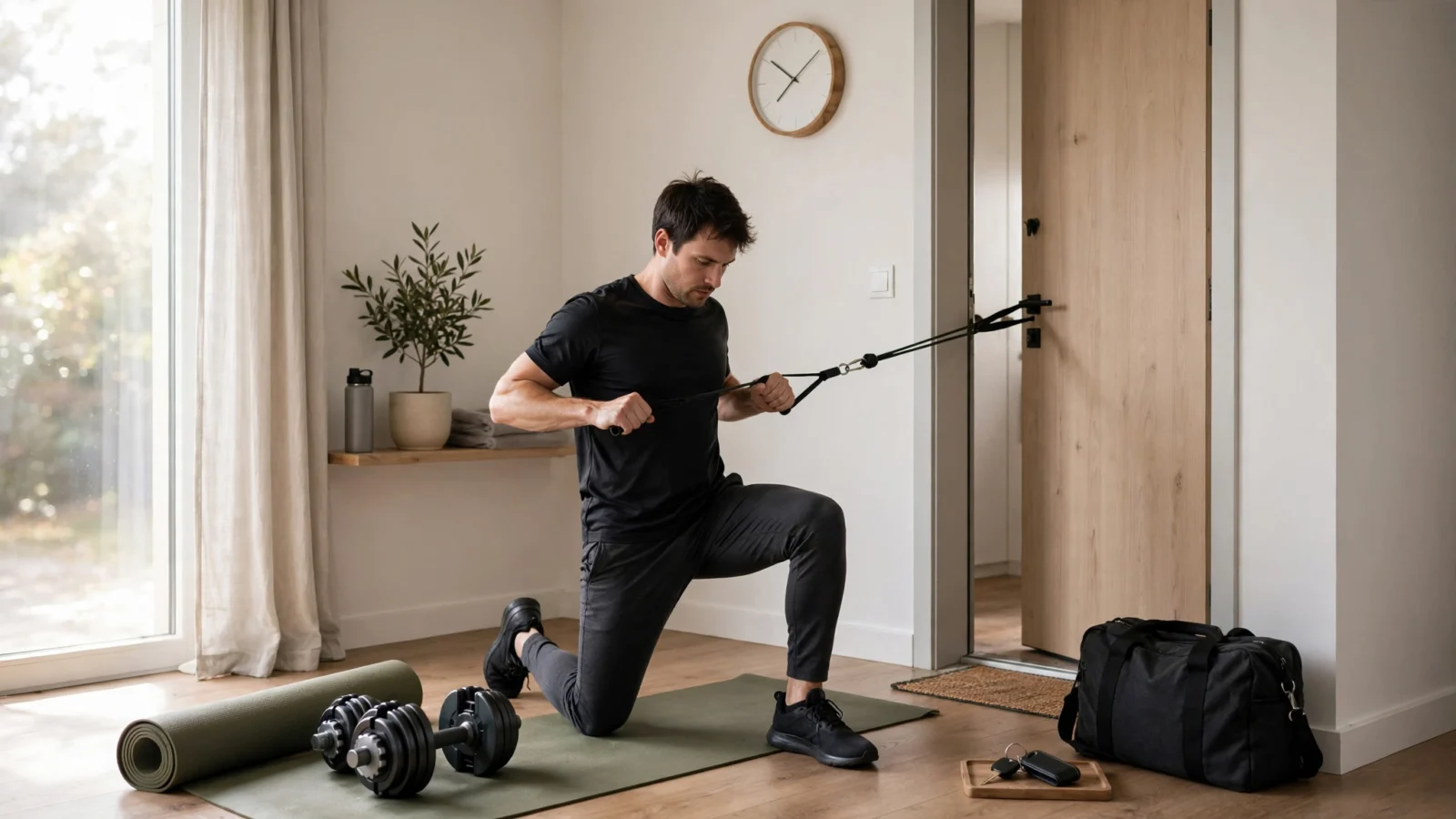 Home Workout vs Gym Commute: How Much Time Does Exercising at Home Really Save?