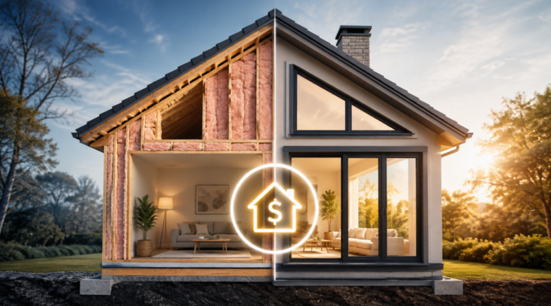 Insulation versus new windows comparison for reducing home energy costs