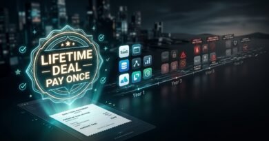Lifetime software deal offer contrasted with product shutdown, feature limits, paid upgrades and support risks.
