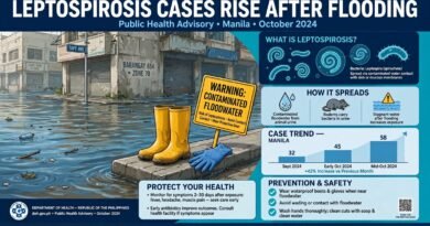 Leptospirosis health risk after flooding in Manila