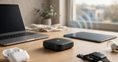 Mobile hotspot providing internet connectivity to household devices