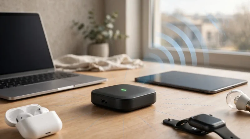 Mobile hotspot providing internet connectivity to household devices