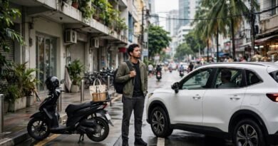 Motorcycle ownership compared with ride-hailing for everyday urban commuting