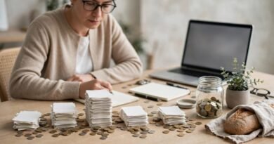 Irregular income and emergency savings illustrating the need for a cash buffer