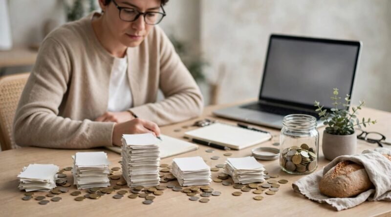 Irregular income and emergency savings illustrating the need for a cash buffer