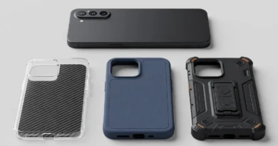 Smartphone with slim standard and rugged protective phone cases
