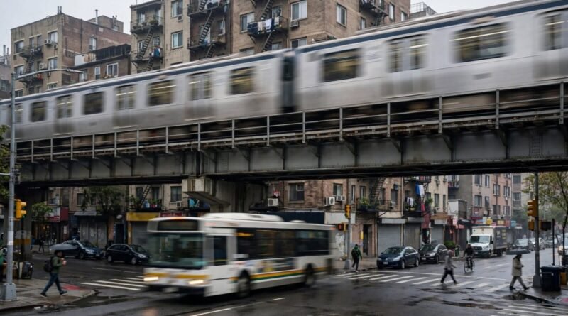 Train and bus options compared for a daily urban commute