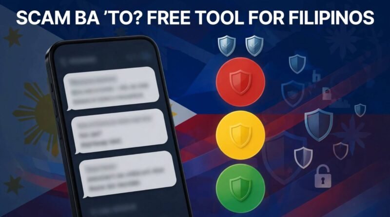 Scam Ba 'To? web tool for checking suspicious messages in the Philippines