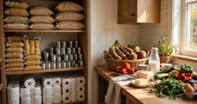 Bulk nonperishable and perishable groceries compared for savings and waste