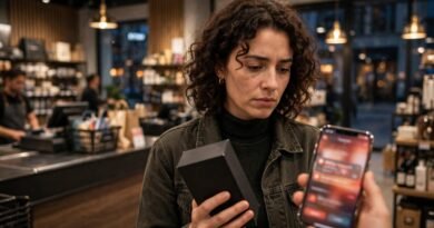 Shopper reacting to a limited-time offer while comparing whether the purchase is worthwhile