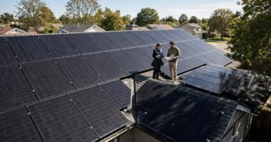 Large rooftop solar array illustrating the cost and value of oversizing a solar system