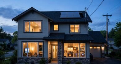 Small rooftop solar array illustrating an undersized home solar system