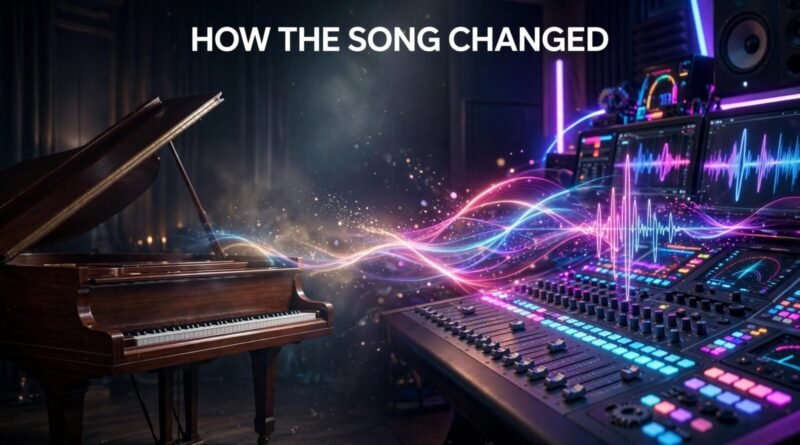 Editorial illustration about how I Knew You Were Trouble evolved from piano ballad to pop production