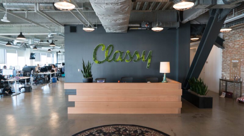 Modern office representing the U.S. services sector