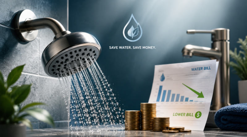 Water-saving fixtures comparison showing whether replacing household fixtures is worth the cost