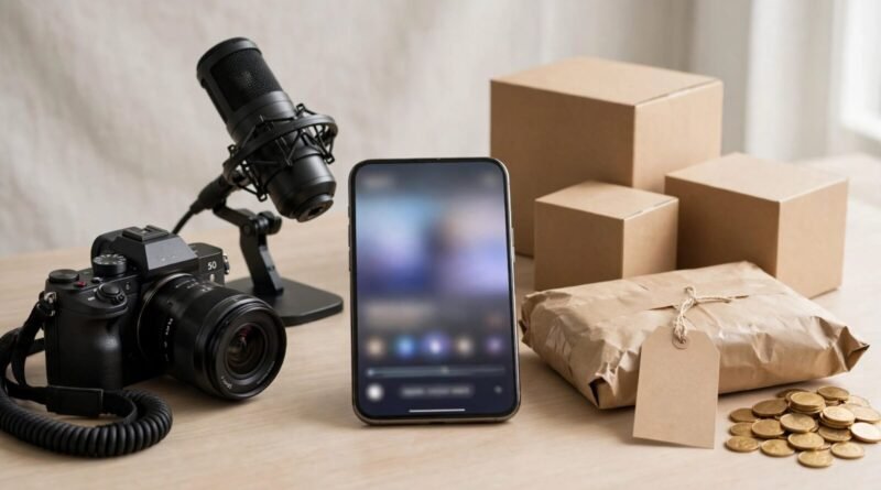 YouTube creators tagging Amazon products and earning shopping commissions