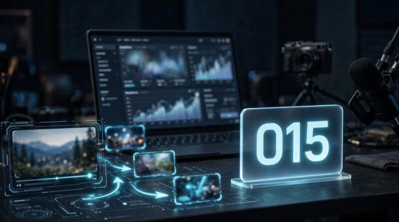 YouTube end screens extending watch sessions in a premium creator studio