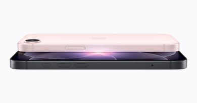 Apple iPhone 17e in black and soft pink