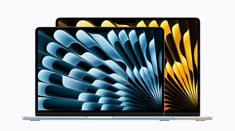 Apple MacBook Air M5 in 13-inch and 15-inch sizes