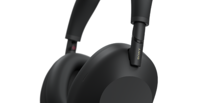 Sony WH-1000XM6 wireless noise-cancelling headphones in black