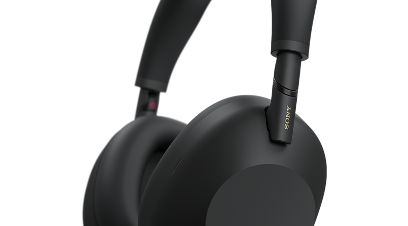 Sony WH-1000XM6 wireless noise-cancelling headphones in black