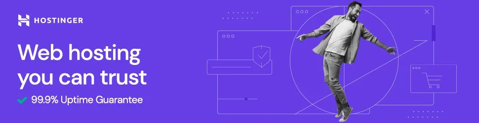 Hostinger web hosting offer