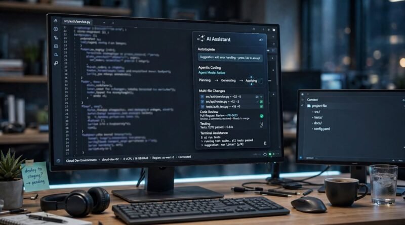 AI coding assistants comparison featuring GitHub Copilot, Gemini Code Assist and Amazon Q
