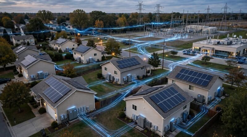 Virtual power plant connecting home batteries to support the electricity grid
